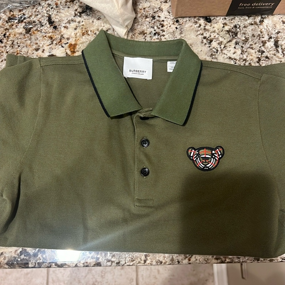 Boy Burberry polo